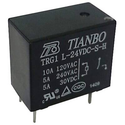 Tianbo Electronics TRG1 L-S-H 24VDC Printrelæ 24 V/DC 3 A 1 x sluttekontakt 1 stk 