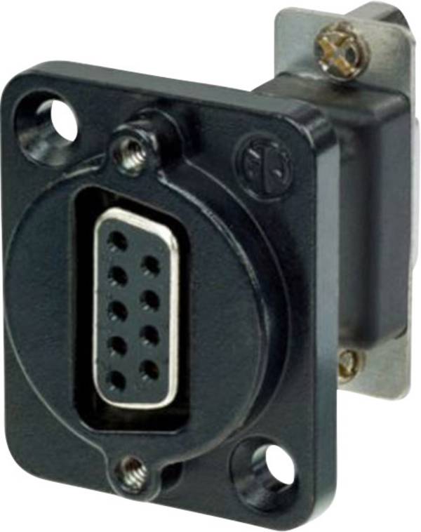Neutrik NADB9FF-B D-SUB-adapter D-SUB-bøsning 9-pol. - D-SUB-bøsning 9-pol. 1 stk