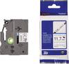 Brother HSe-231 Tape varme-krympeslange Båndfarve: Hvid Skriftfarve: Sort 11.7 mm 1.5 m