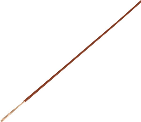 TRU COMPONENTS 1565609 Køretøjsledning FLRY-A 1 x 1 mm² Brun 50 m
