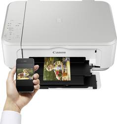 Canon MG3650 Farve inkjet multifunktionsprinter A4 Printer, scanner, kopimaskine WLAN, Duplex | Conradelektronik.dk