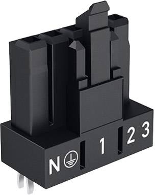 WAGO 890-3105 Strømstik WINSTA MINI Tilslutning, indbygning lodret 16 A Blå 100 stk Piece