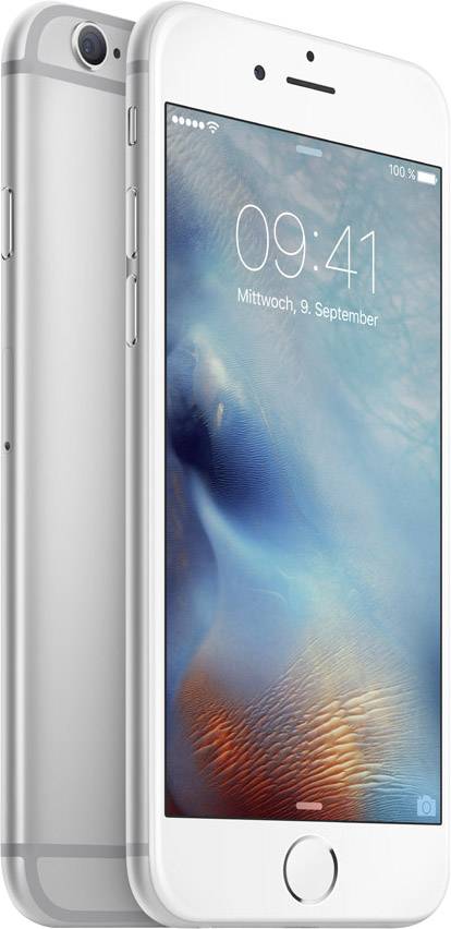 Apple refurbished iPhone 6S Refurbished (god) 64 GB 4.7 tommer (11.9 cm) iOS 9 12 Megapixel Sølv |