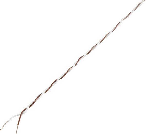 TRU COMPONENTS 1570476 Viklingstråd Wire Wrap 2 x 0.20 mm² Sort, Rød 25 m