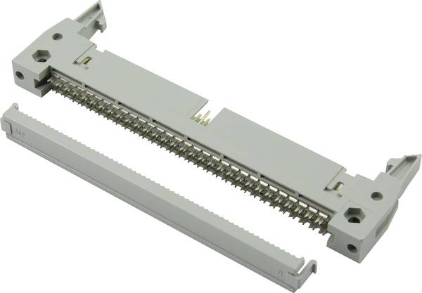 Connfly DS1012-26LNN0A Pole-stikforbindelse med langt udløsergreb, med trækaflastning Rastermål: 2.54 mm Samlet antal poler: 26 Antal rækker: 2 1 stk