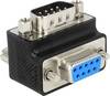 Delock Seriel Adapter [1x D-SUB-stik 9-pol. - 1x D-SUB-bøsning 9-pol.] 0 mm Sort