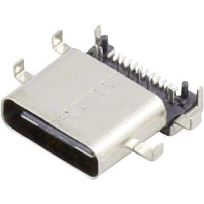 TRU COMPONENTS 1390727 USB 3.1-stik C Tilslutning, lige Indhold: 1 stk
