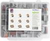 WAGO WA-741-744 Forbindelsesklemme-sortiment fleksibel: 0.08-2.5 mm² stift: 0.08-2.5 mm² 54 stk