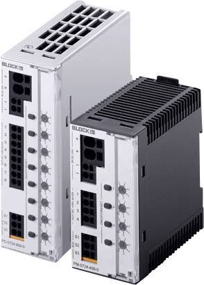 BLOCK Elektronisk sikkerhedsafbryder 24 V/DC 6 A Antal udgange:8 x Indhold 1 stk-0