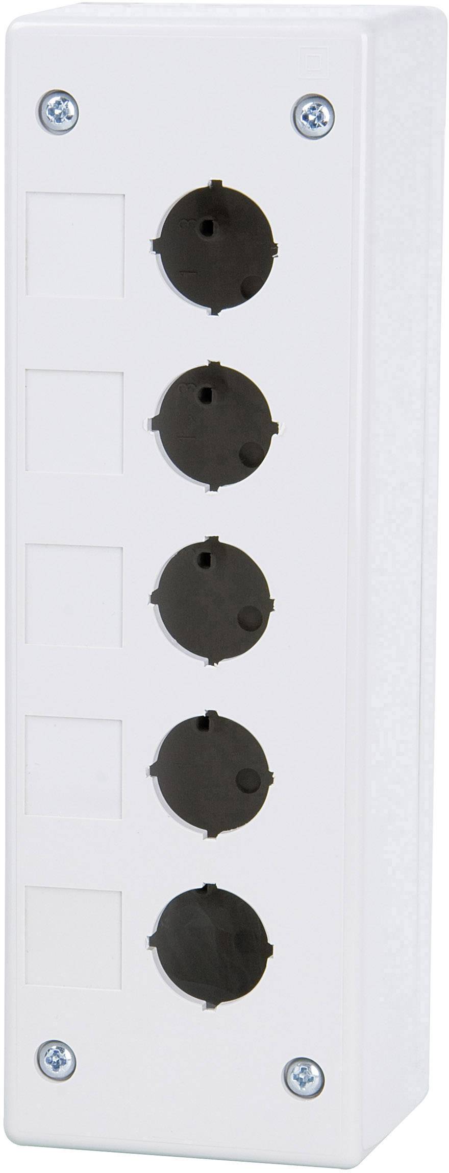 Schlegel IRL5M IRL5M Tomt hus (L x B x H) 215 x 72 x 64 mm Uden Lysegrå 1 stk Piece