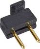 W & P Products 166-10-10-1 166-10-10-1 Kortslutningsbro Rastermål: 2.54 mm Poltal hver række:2 Indhold: 1 stk