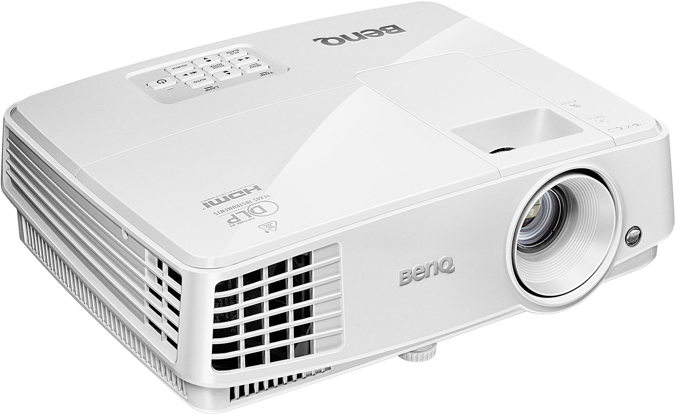 Bedstefar udendørs regeringstid BenQ MS527 Projektor DLP ANSI-lumen: 3300 lm 800 x 600 SVGA 13000 : 1 Hvid  købe