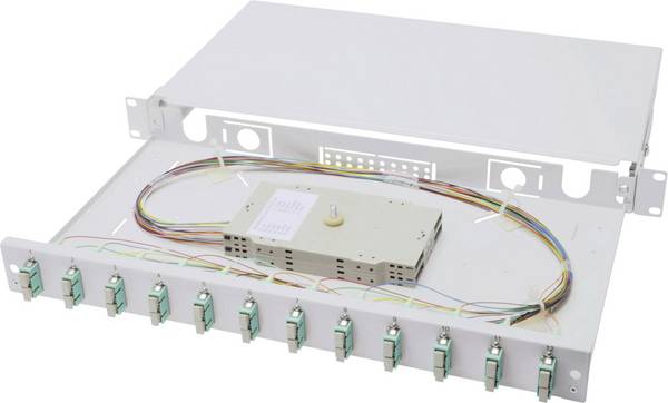 Digitus DN-96321/3 LWL-Patchpanel 12 porte SC 1 U