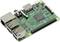Et grønt Raspberry Pi-board med forskellige tilslutninger og elektroniske komponenter, herunder USB- og HDMI-porte.