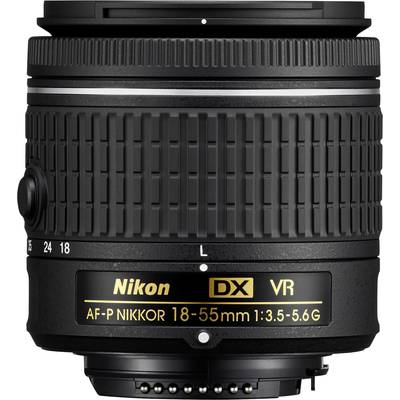 Nikon Nikkor AF-P DX GVR Standard-objektiv  f/3.5 - 5.6 18 - 55 mm