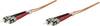 Intellinet 470094 Glasfiber Lyslederkabel Tilslutningskabel 10.00 m Orange [1x ST-stik - 1x ST-stik] 50/125 µ Multimode OM2