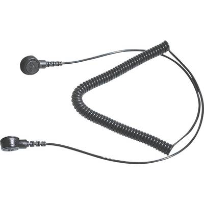 Bernstein Tools for Electronics ESD-jordingskabel 2.40 m Trykknap, 3 mm, Trykknap 10 mm