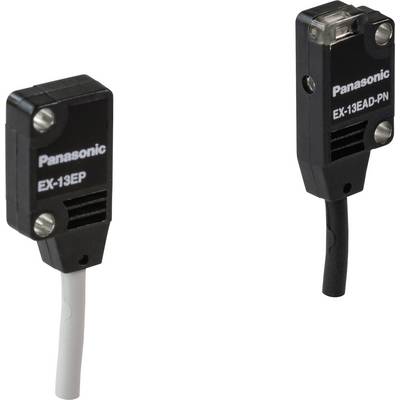To black sensorer fra Panasonic, modellerne EX-13EP og EX-13EAD-PN, med kabler synlige.