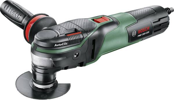 Bosch Home and Garden PMF 350 CES 0603102200 Multifunktionsværktøj  inkl. tilbehør, Kuffert 14 dele 350 W