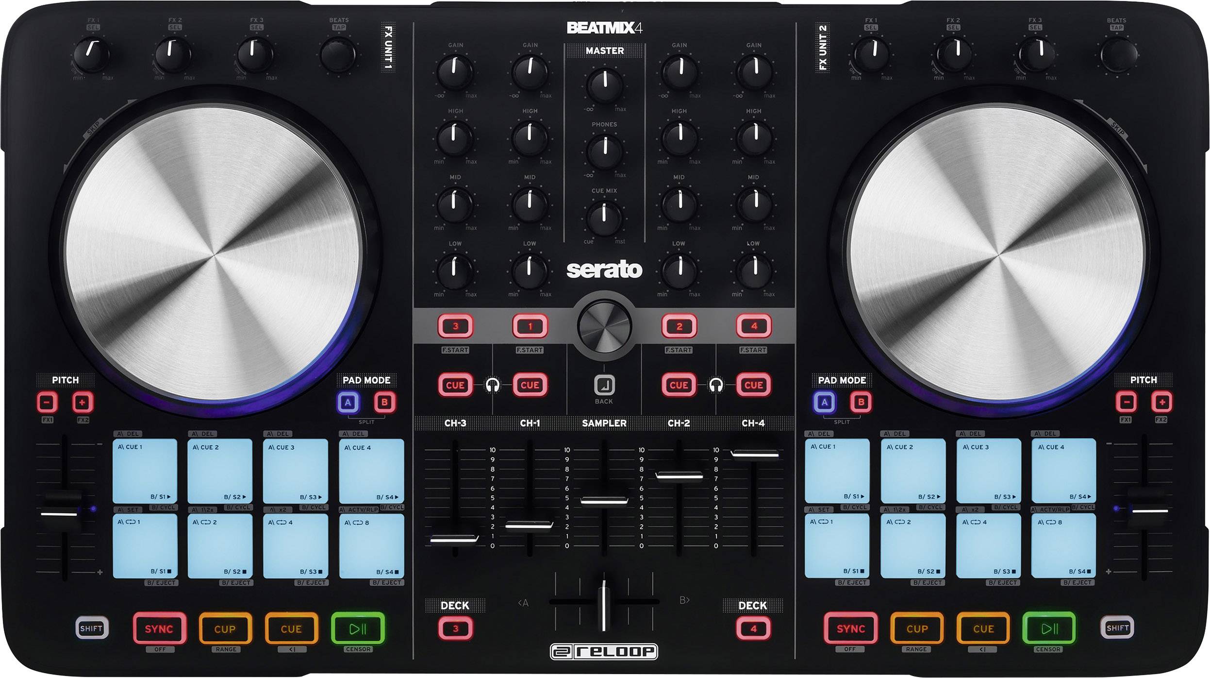 Reloop Beatmix 4 MK2 DJ-controller | Conradelektronik.dk