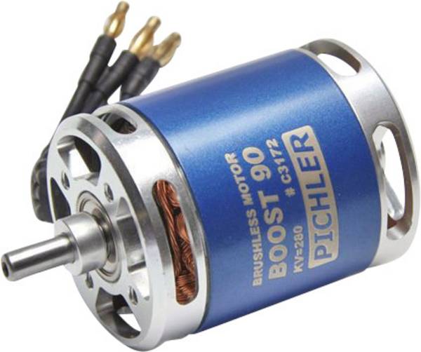 Pichler Modellbau Boost 90 Modelfly brushless elektrisk motor kV (omdr./min. per volt): 280