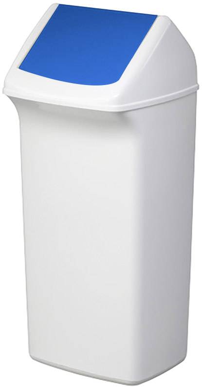 Durable DURABIN FLIP 40 VEH2012036 Papirkurv 40 l (L x B x H) 366 x 320 x 747 mm Polyethylen Hvid 1 stk