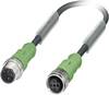 Phoenix Contact 1681538 Sensor-, aktuator-stik, M12 Stik, lige, Tilslutning, lige 3.00 m Pol-tal (RJ): 3 1 stk