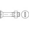 TOOLCRAFT 144317 Undersænkede skruer M16 75 mm Kærv DIN 7969 Stål Galvaniseret 25 stk