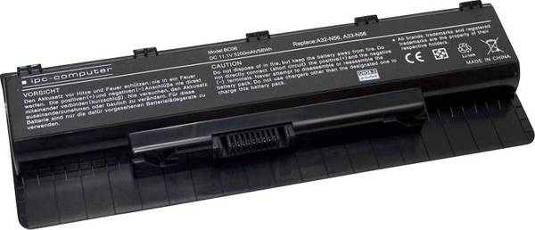 ipc-computer Bærbar computer-batteri A00N56 10.8 V 5200 mAh Asus