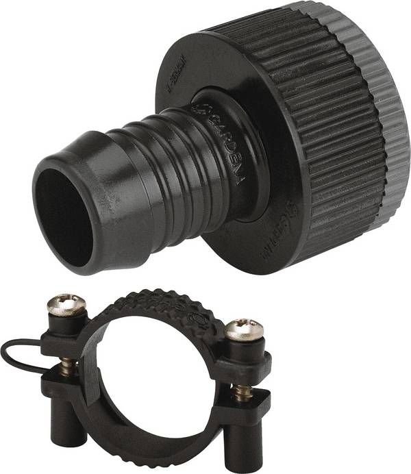 GARDENA Sprinklersystem 01513-20 Tilslutningsstykke til hane 26,5 mm (G3/4), 33,3 mm (G1)