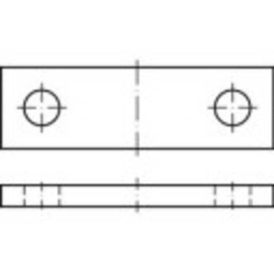 TOOLCRAFT Akselholder 8 mm Stål 147094 25 stk (Ø x L) 30 mm x 8 mm