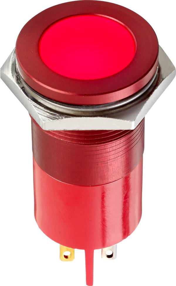 APEM Q22F1AGXXSG28AE LED-signallampe Grøn  lige  28 V/AC, 28 V/DC 9.0 V   980 mcd