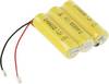 Mexcel Reihe F1x3 Batteripakke Celletal: 3 Batteristørrelse: R6 (AA) Stik NiCd 3.6 V 800 mAh