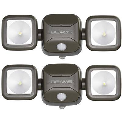 Mr. Beams MB3000 BR MB3000 BR LED-udendørslyskaster med bevægelsessensor