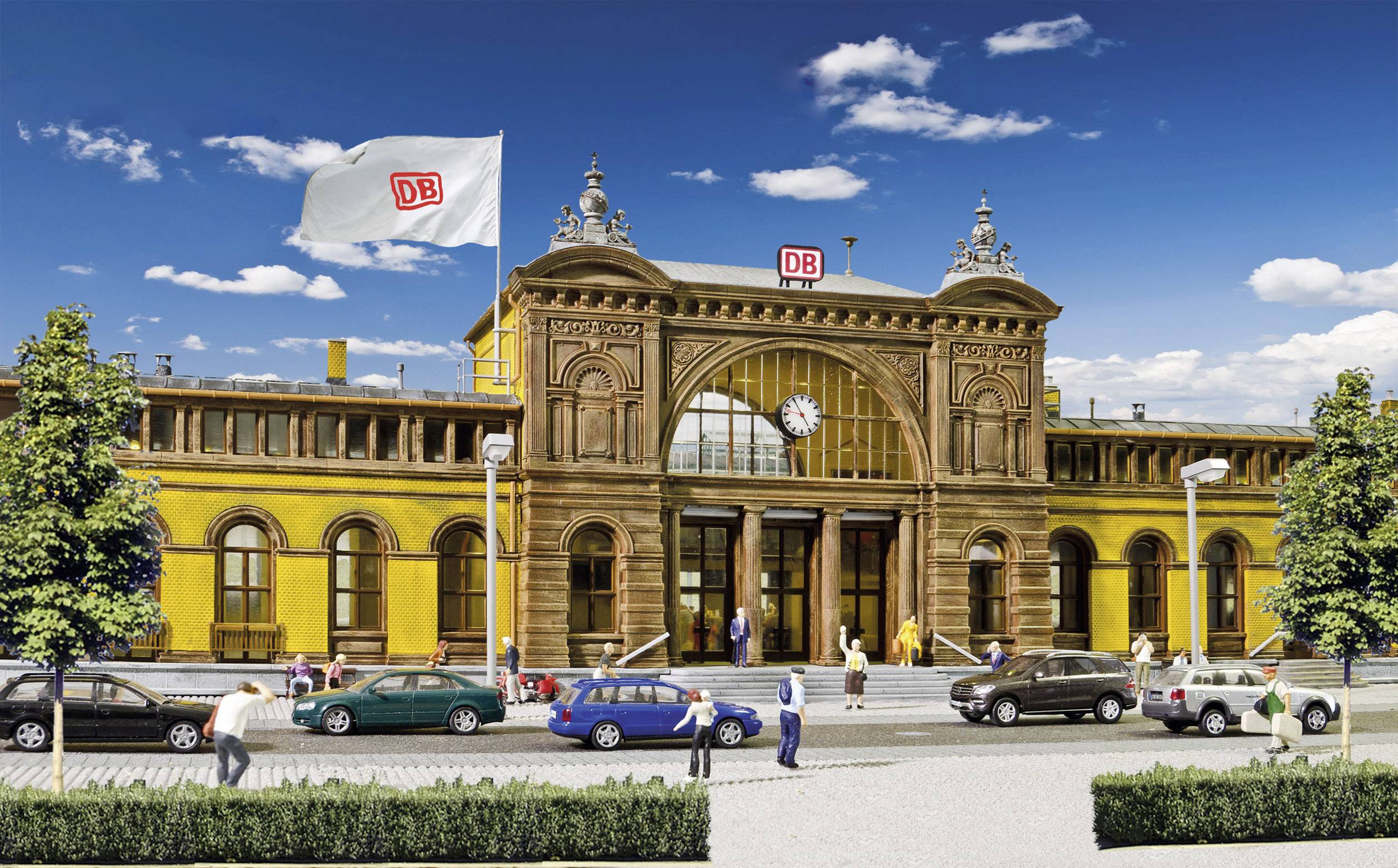 Kibri 39373 - H0 Bahnhof Bonn, Modellbau Fischer günstige