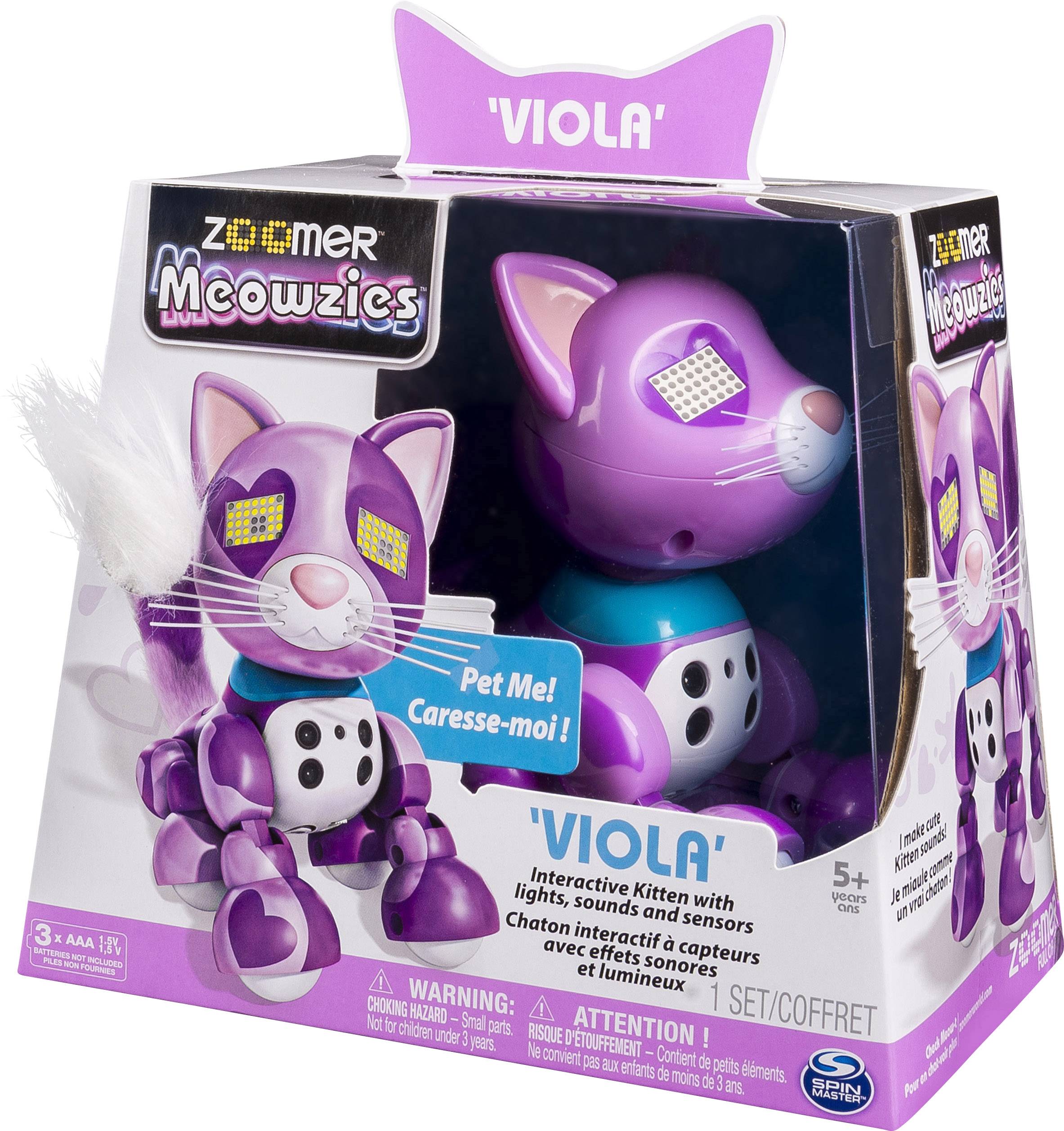 Spin Master Zoomer Meowzies Arista Legetøjsrobot Conradelektronik.dk