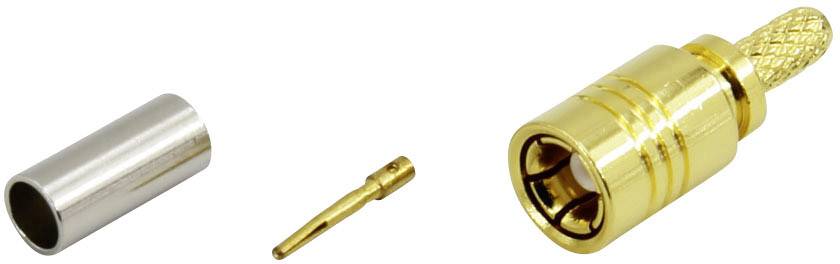TRU COMPONENTS 5972552 SMB-stikforbindelse Kobling, lige 50 Ω 1 stk