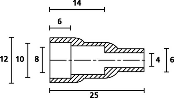 HellermannTyton HV4820 PVC NA 2000 Beskyttelseskappe   Klemme-diameter (max.) 6 mm  PVC Transparent 1 stk