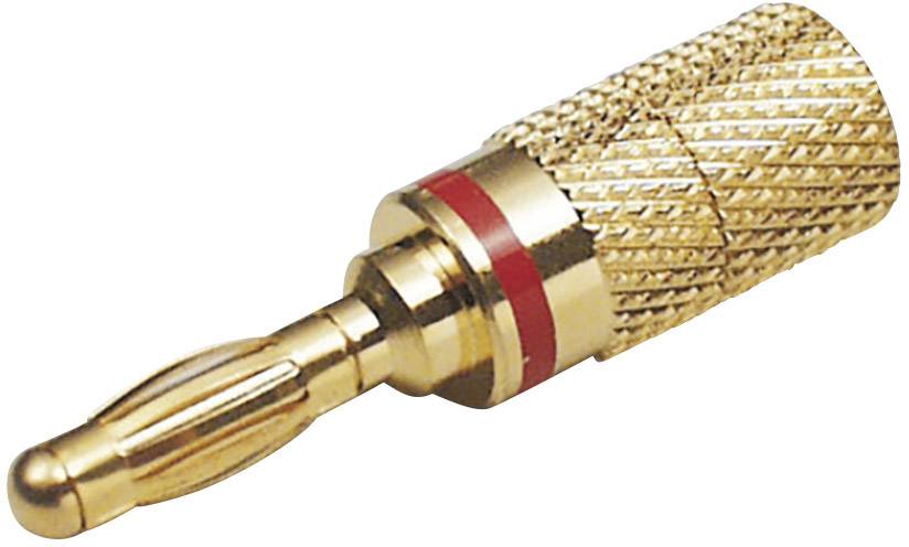 BKL Electronic Lamelstik Stik, lige Stift-diameter: 4 mm Sort 1 stk
