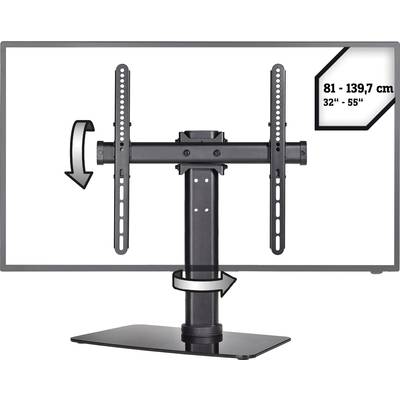 TV-beslag med sving- og vippefunktion, egnet til skærme fra 81 til 139,7 cm (32" til 55").
