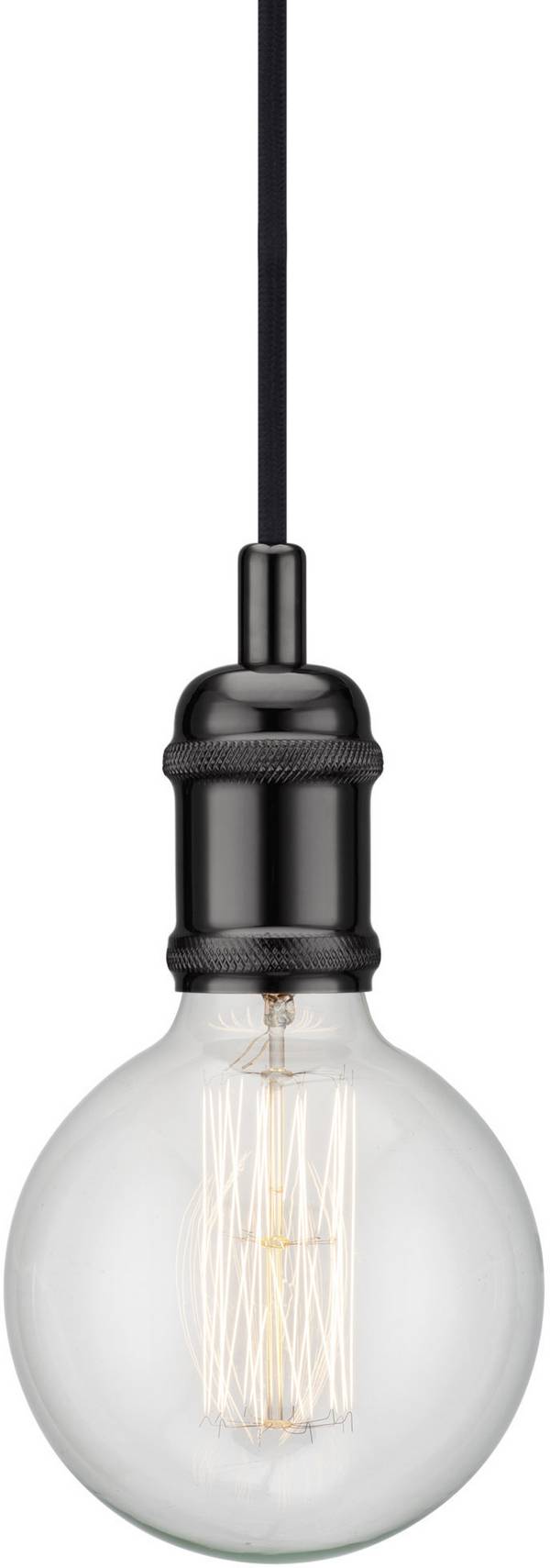 Nordlux Avra 84800003 Pendullampe LED (RGB) E27  60 W Sort