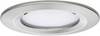 Paulmann Coin Slim LED-bad-indbygningslampe Sæt med 3 stk. LED (RGB) 6 W IP44 Jern (børstet)