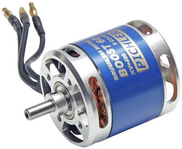 Pichler Modellbau Boost 60 Modelfly brushless elektrisk motor kV (omdr./min. per volt): 490