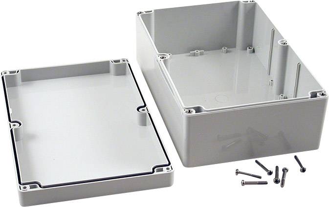 Hammond Electronics 1554VAGY Universalkabinet 240 x 160 x 90 ABS Grå 1 stk