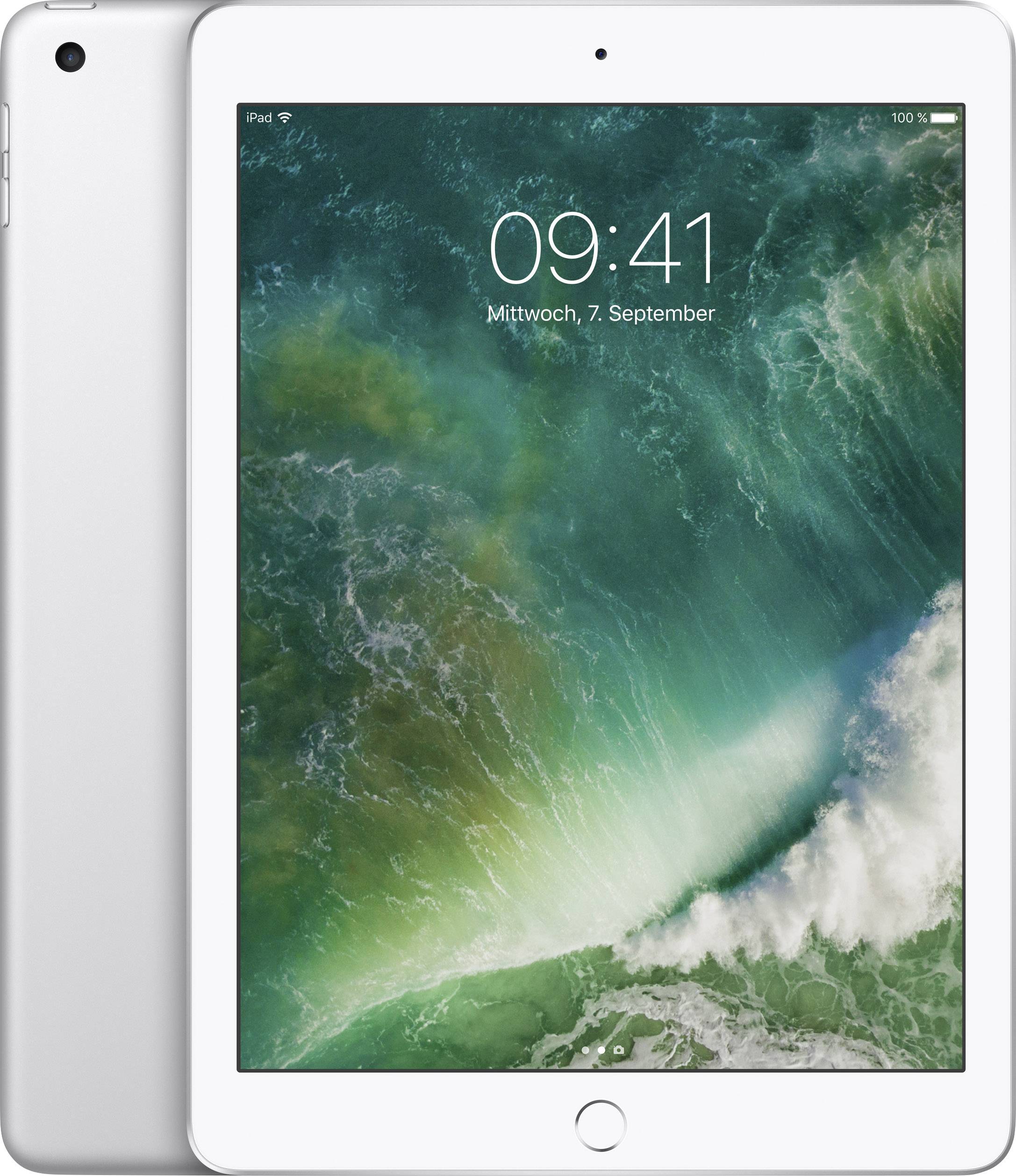 Apple iPad 9.7 (5. Generation) 128 GB Sølv iPad 24.6 cm (9.7 tommer) iOS 10 2048 Pixel |