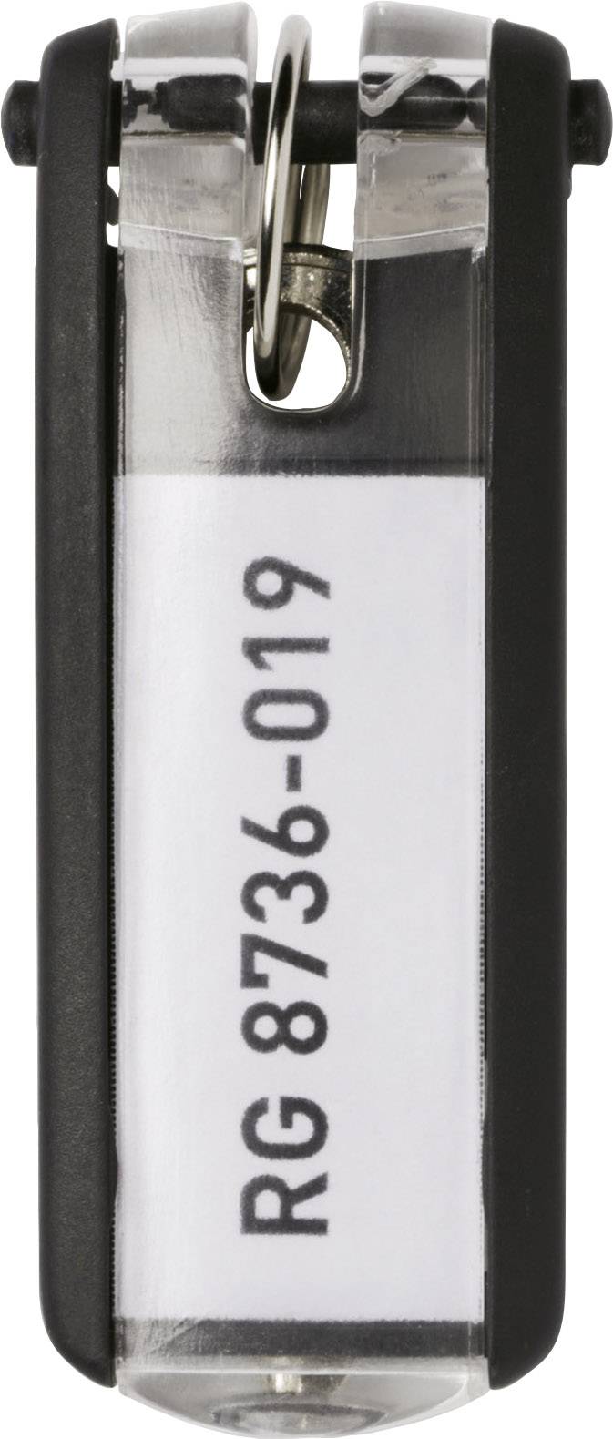 Negleklipper med sort ramme og hvidt mærkat, hvorpå der står 'RG 8736-019'.