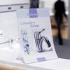 Sigel TA160 Bordholder L-form Anvendelse for papirformat: A4 Glasklar 2 stk/per pakke 2 stk