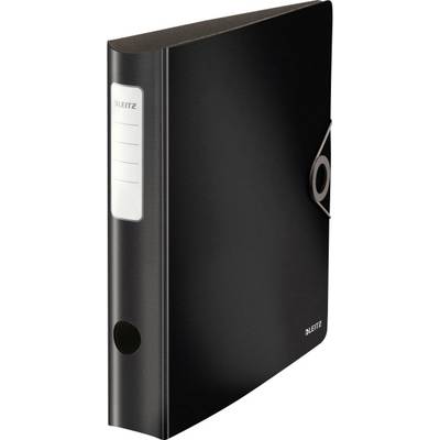 Leitz Mappe Active Solid A4 Rygbredde: 65 mm Sort 2 bøjler 10481095