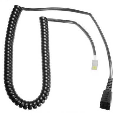 Imtradex AK-1 DEX-QD Telefon-headsetkabel Sort