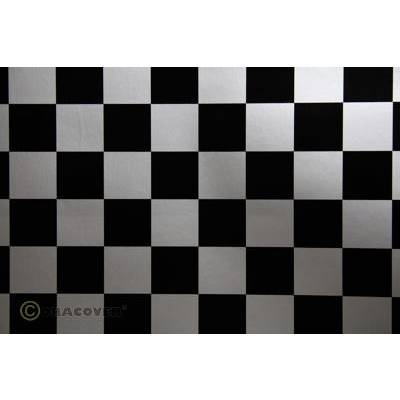 Oracover 43-091-071-010 Strygefolie Fun 3 (L x B) 10 m x 60 cm Sølv-sort